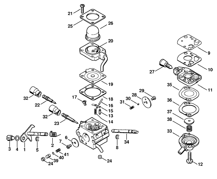 Carburetor C1Q-S110C (43.2008)