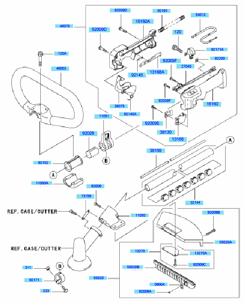 Pipe	 Handle & Guard