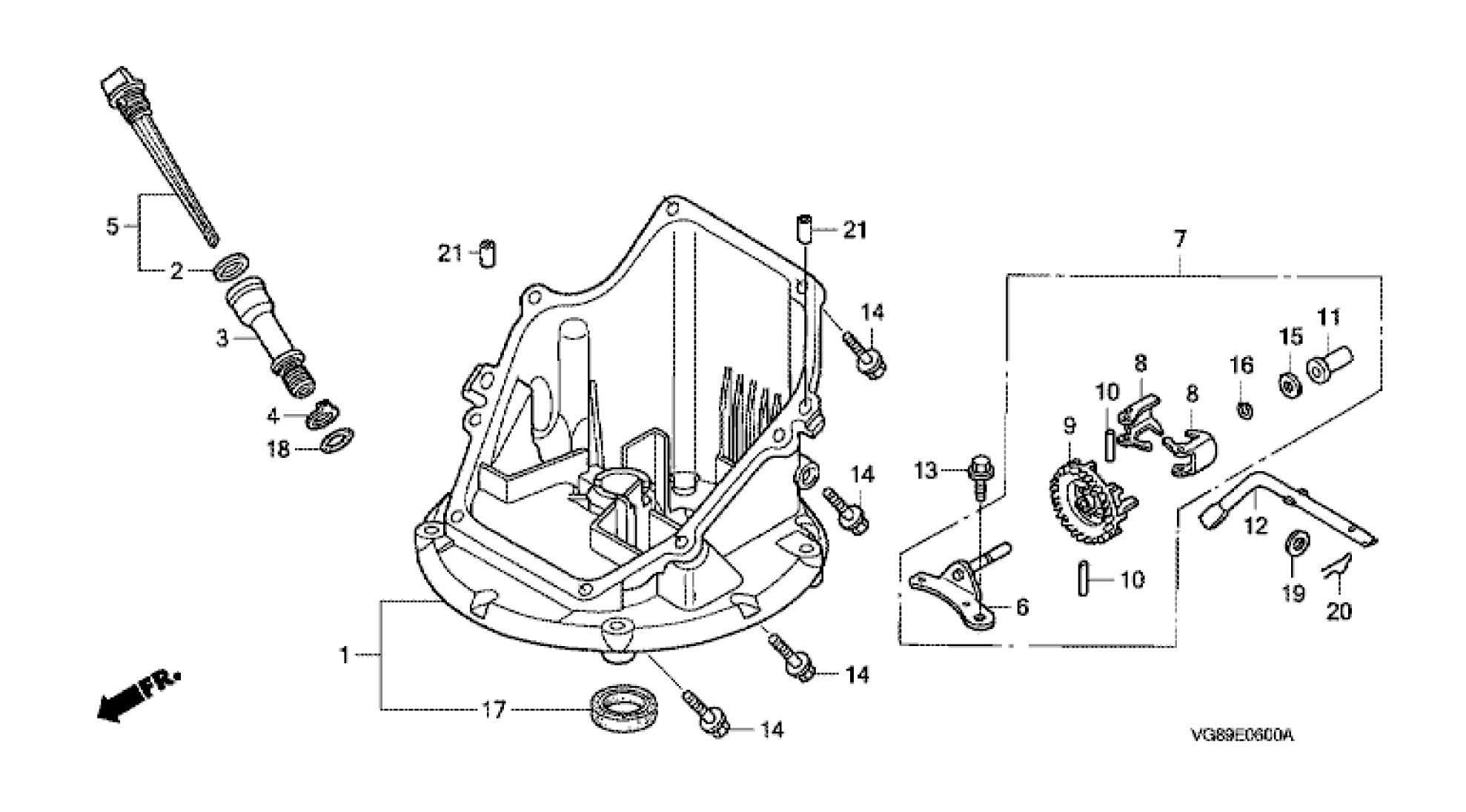OIL PAN SUMP