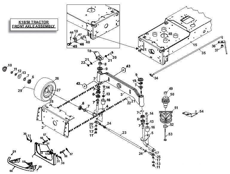 Front Axle Assembly