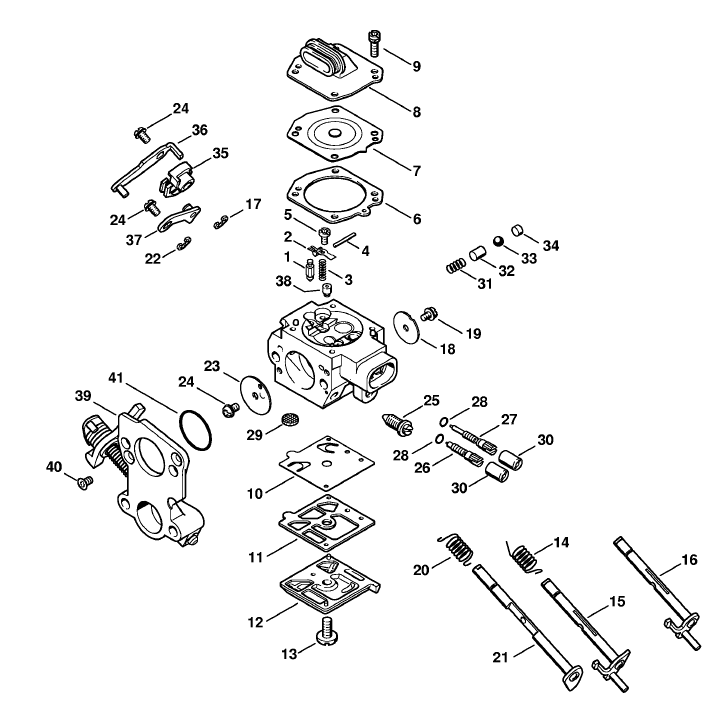 Carburetor HD-41A