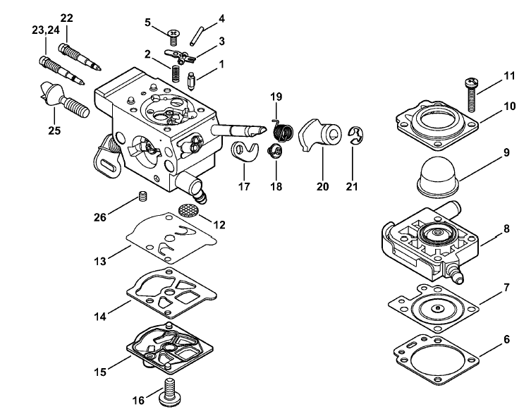Carburetor WTF-5, WTF-6