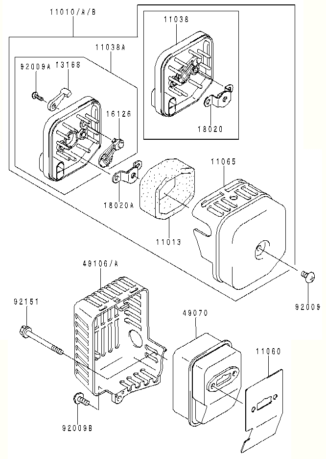AIR-FILTER/MUFFLER