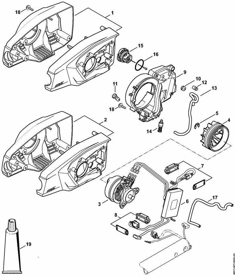E MOTOR HOUSING 