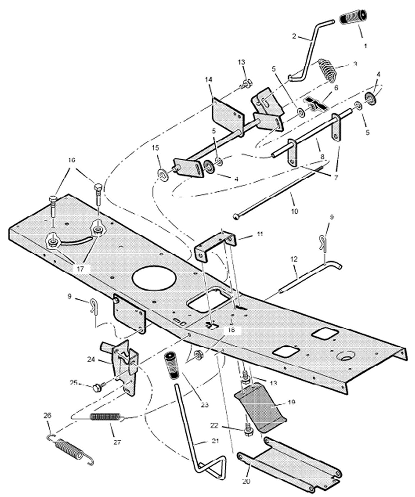 Mower Housing Suspension
