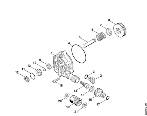 B-Pump housing