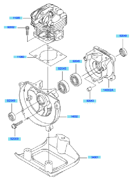 Cylinder Crankcase