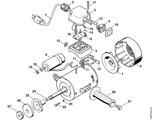 C-Electric motor 110 V_60 Hz