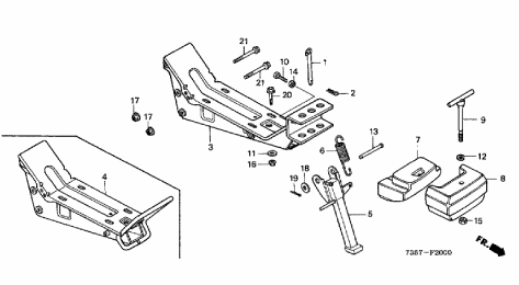 FRONT WEIGHT FRAME