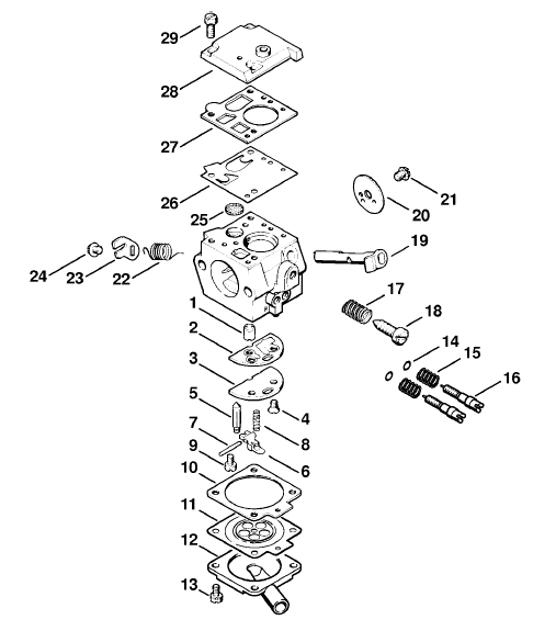 Carburetor Bing 48A125A