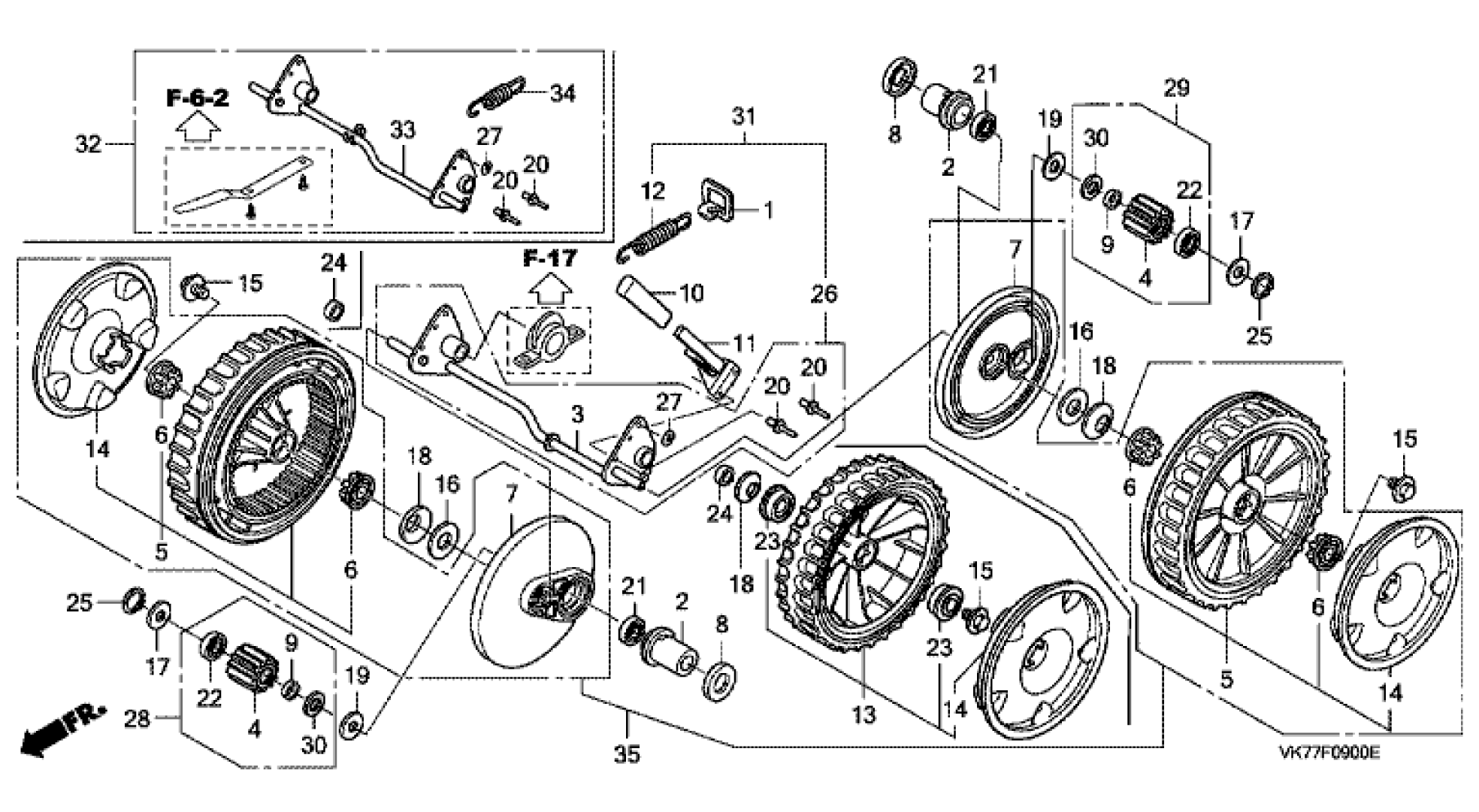 WHEEL REAR