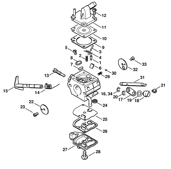 Carburetor C1QS34H (46.2003)