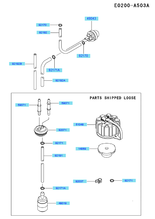 Fuel Tank - Fuel Valve