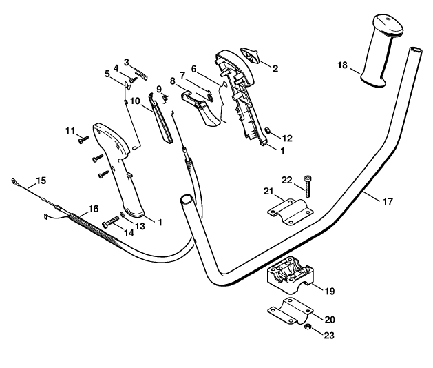 Bike handle (24.2002)