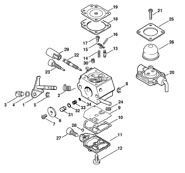 Carburetor C1QS78 BR (15.2003)