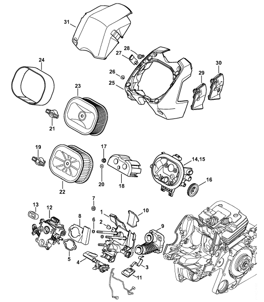Carburetor bracket
