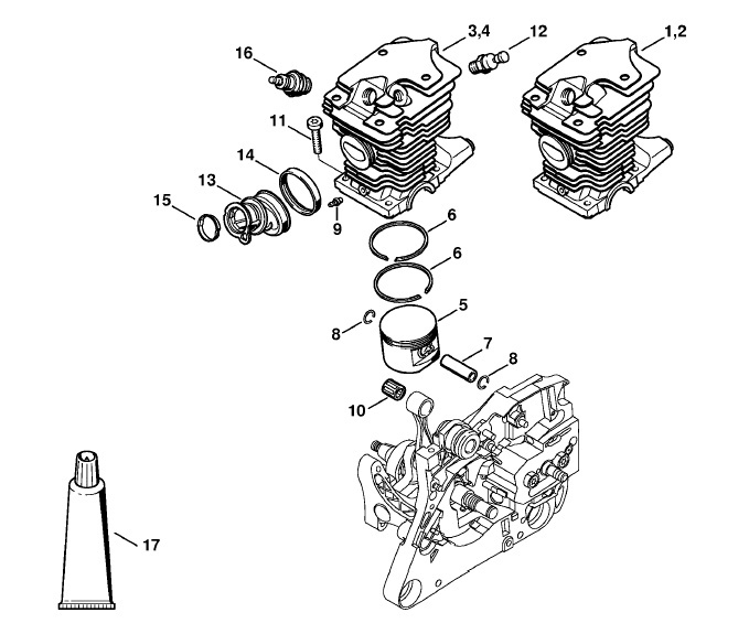 Cylinder MS 270