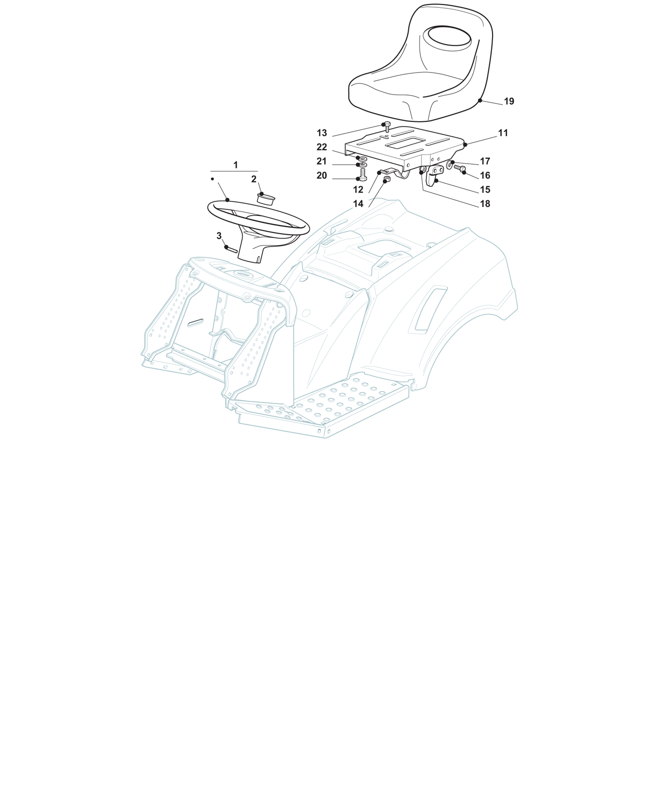 Seat & Steering Wheel