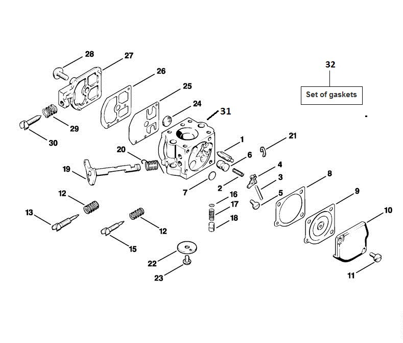 Carburetor C1S-S1C