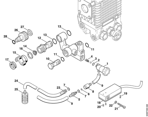 E-Metering valve