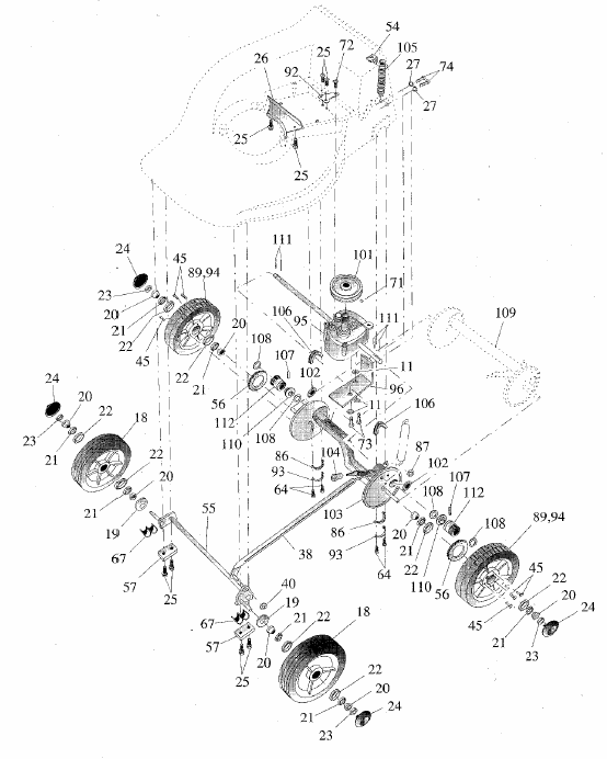 PSEI803 Lower Mainframe Diagram