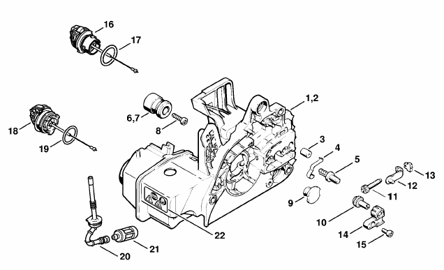 Engine housing