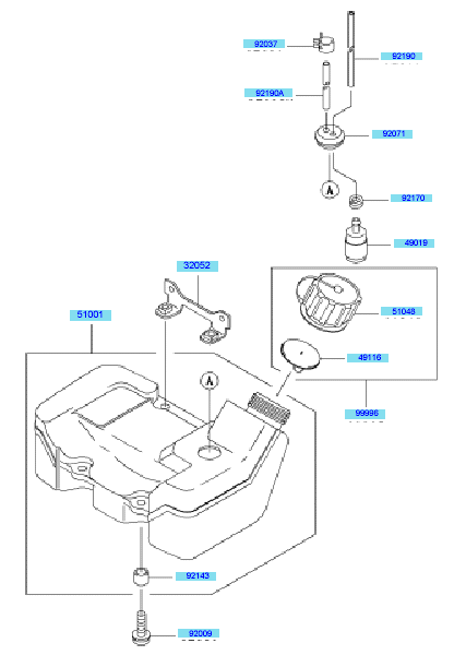 Fuel Tank & Fuel Valve