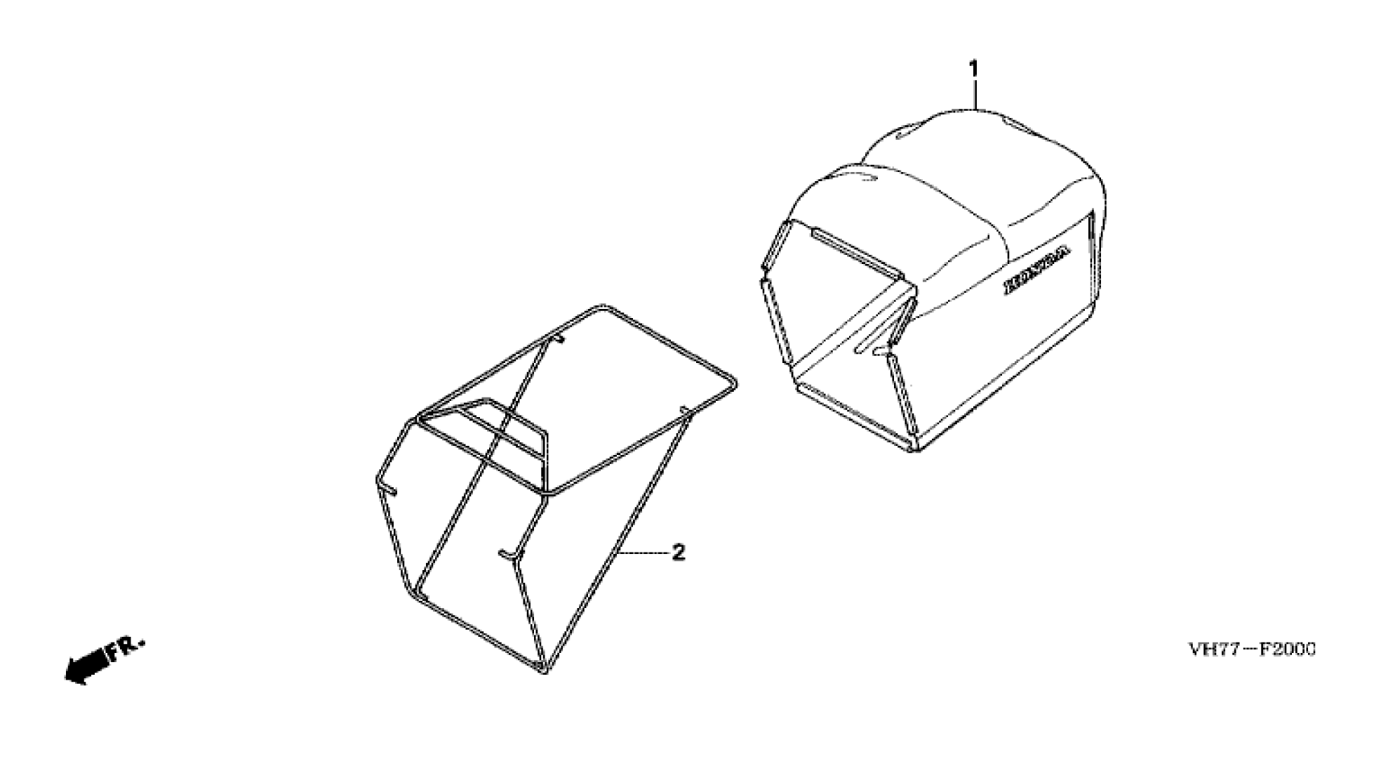 GRASS BAG & FRAME