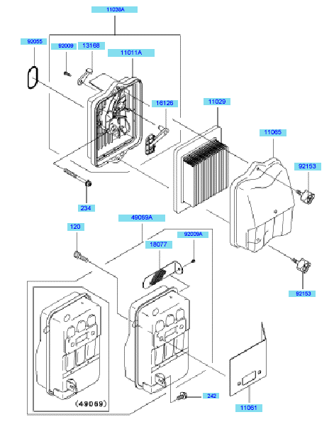 Air Filter & Muffler
