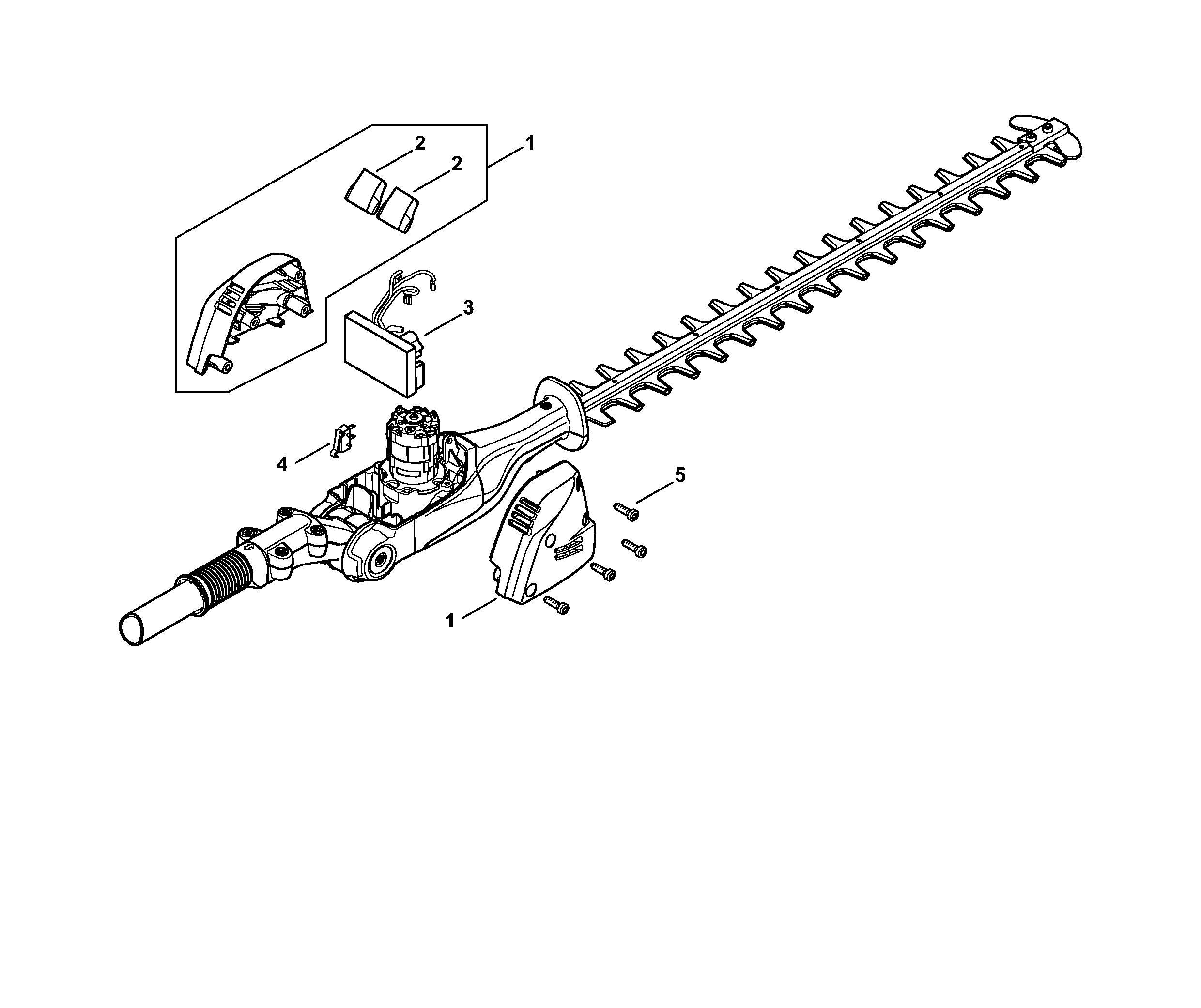 Motor Housing, Electronic Module
