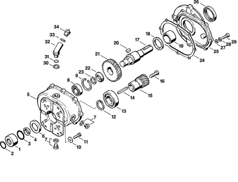 H-Gear head RB 400K