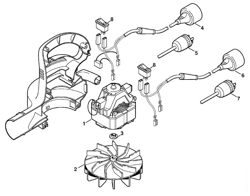 Electric motor BGE 60