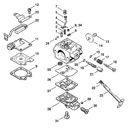 Carburetor WTE-1