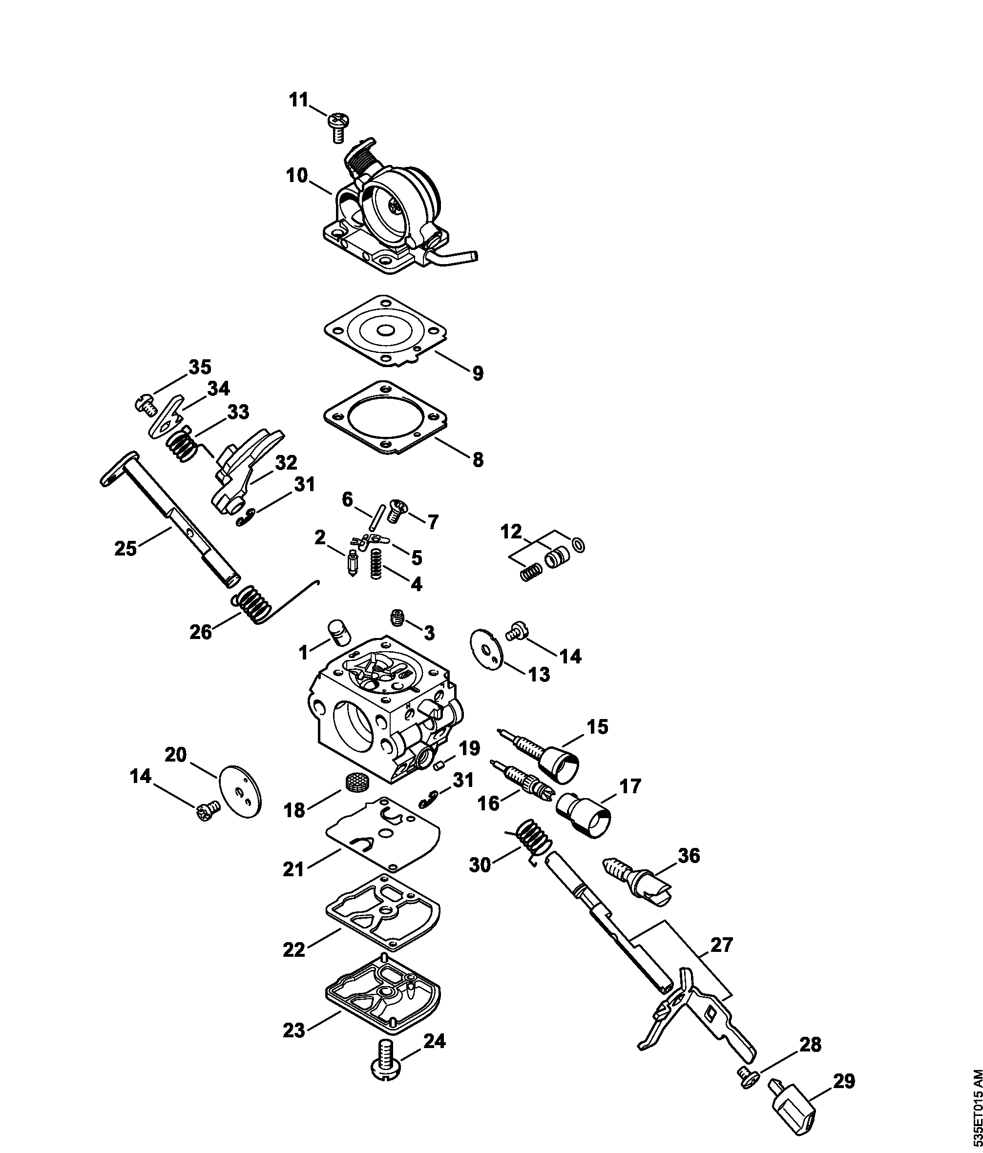 Carburetor C1Q-S122C