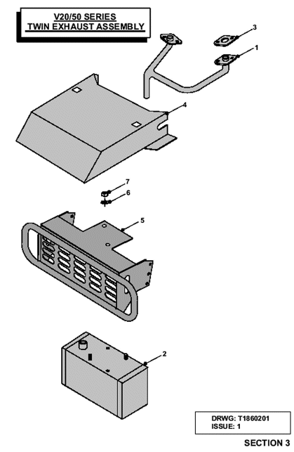 Twin Exhaust Assembly
