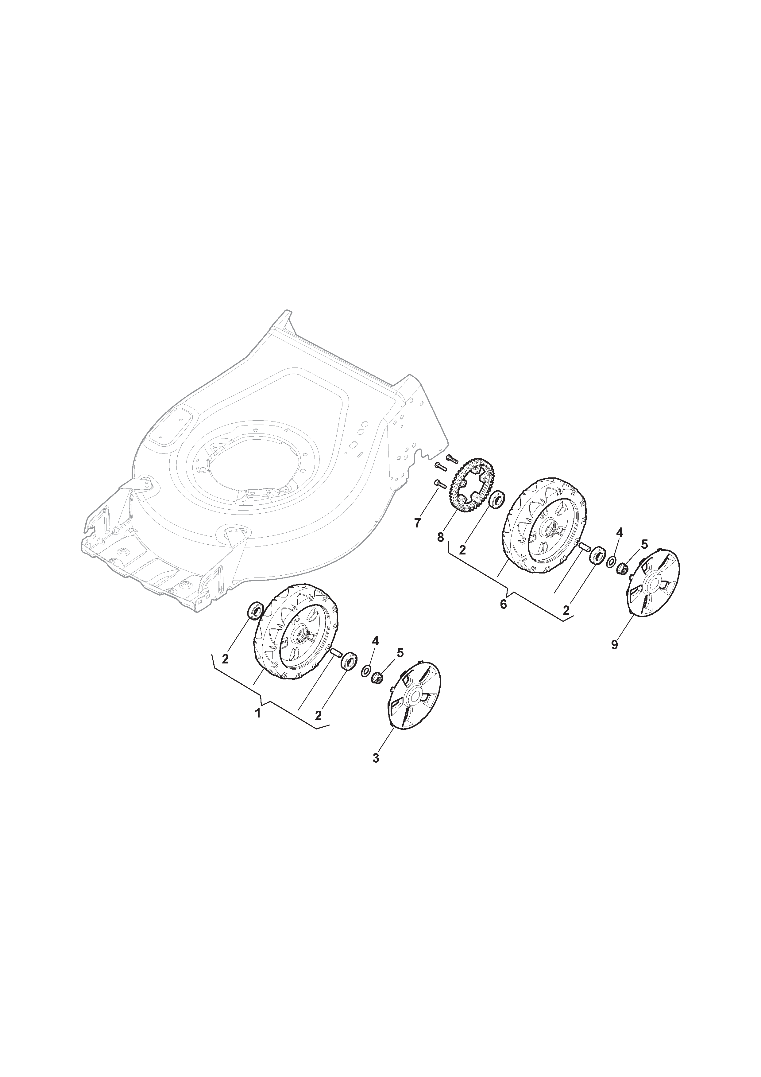 Wheel and Hub Cap