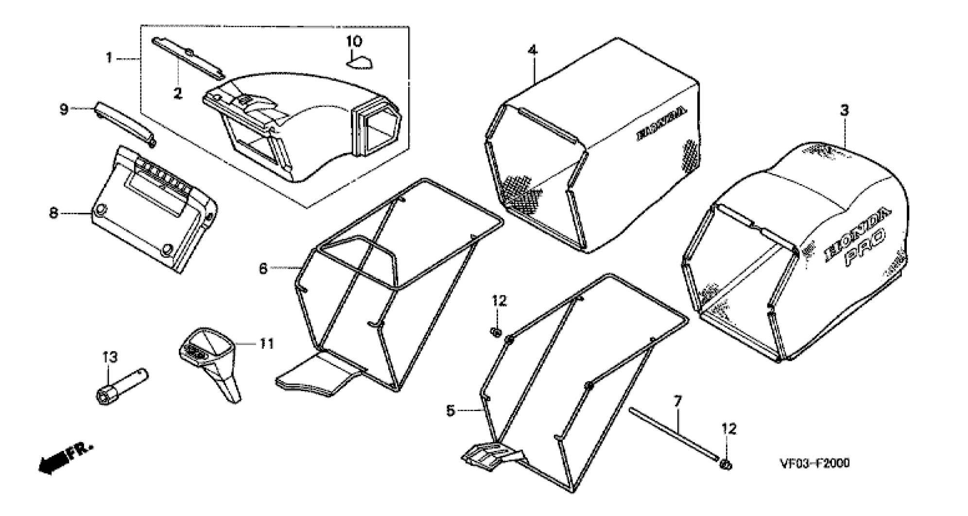 GRASS BAG & FRAME