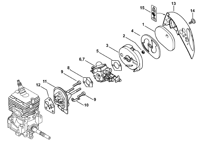 Air filter, Spacer flange
