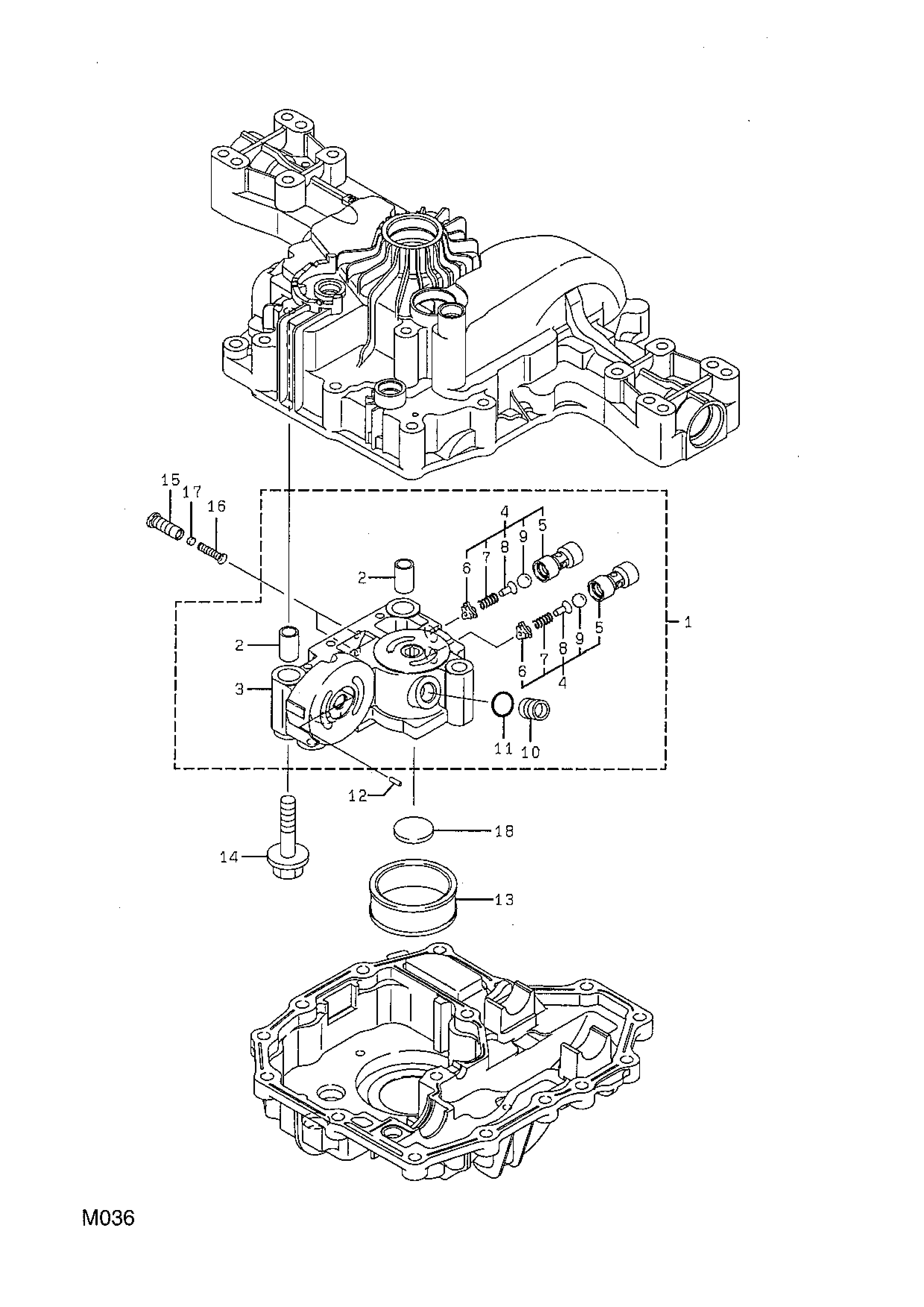 Kanzaki Transaxle K46 Center Case