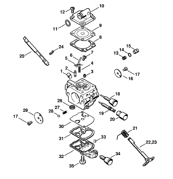 Carburetor C1Q-S135