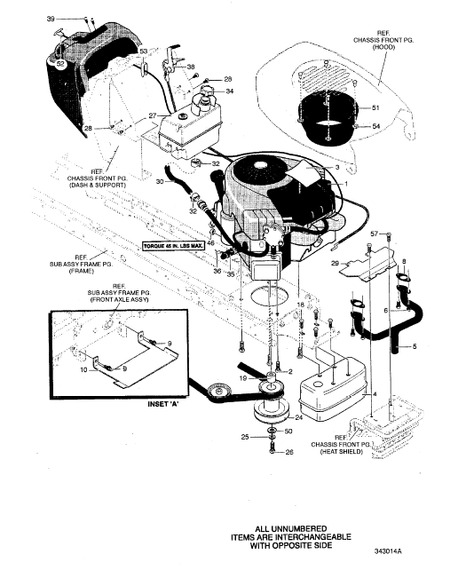 Engine and Control Assy