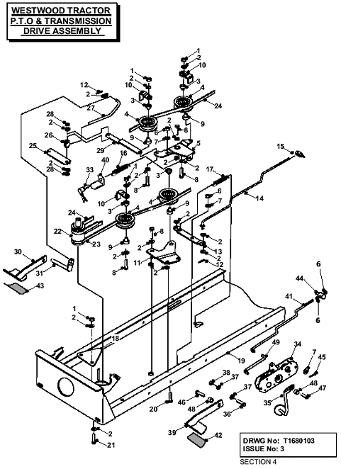 PTO & Transmission Drive Assembly