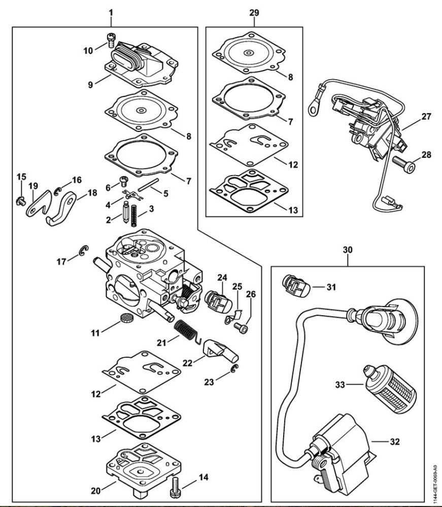 Carburettor WJ-143