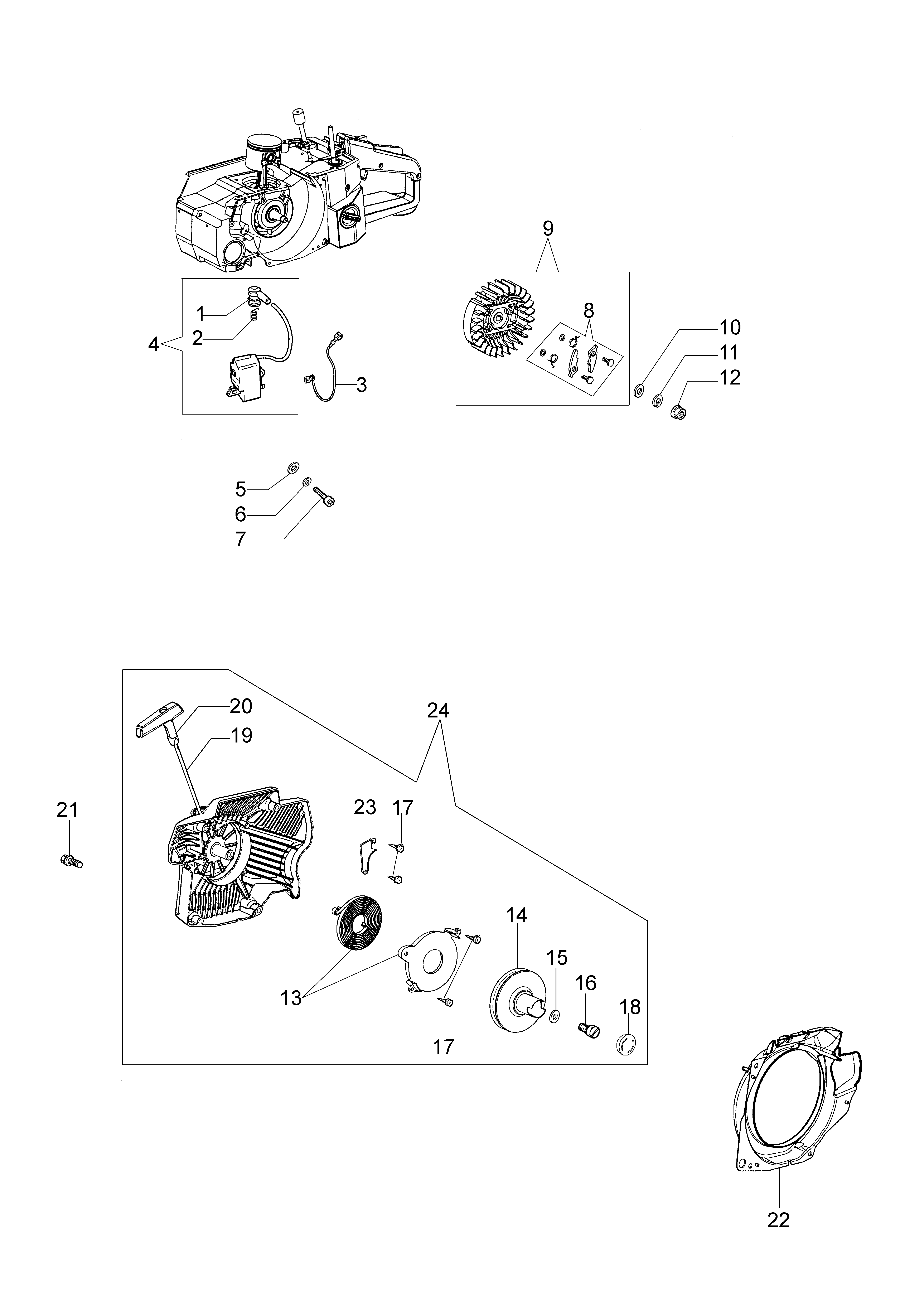 Starter assy