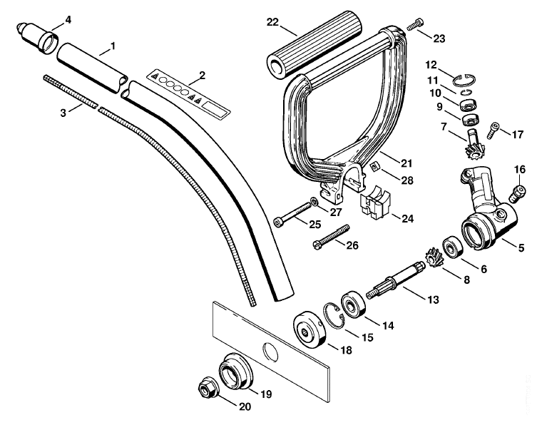 Drive tube assembly