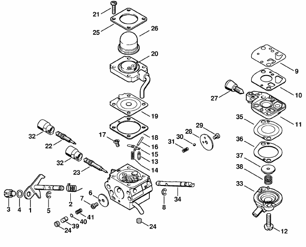 Carburetor C1Q-S110C (43.2008)