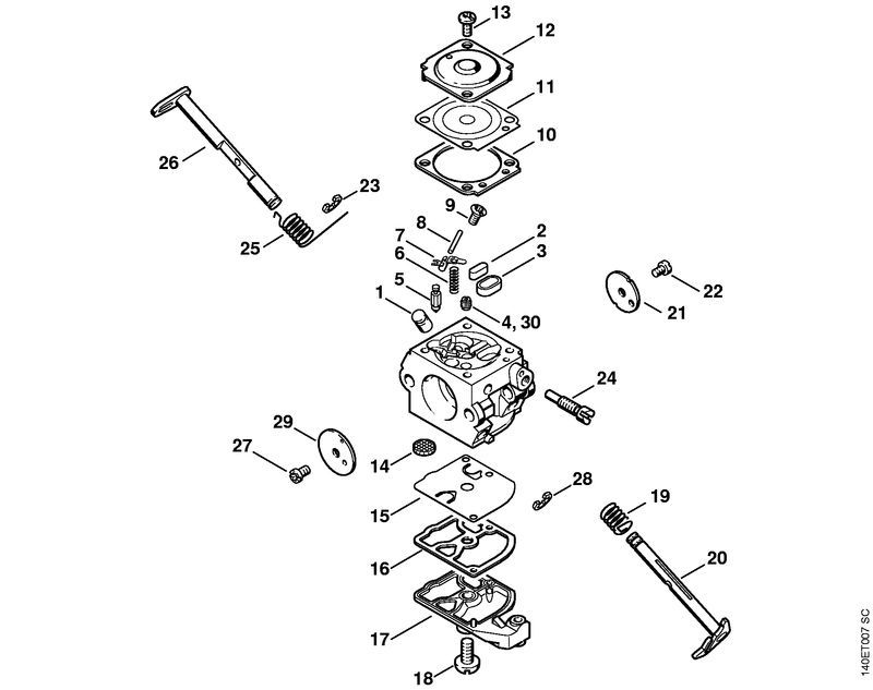 Carburetor C1Q-S43C