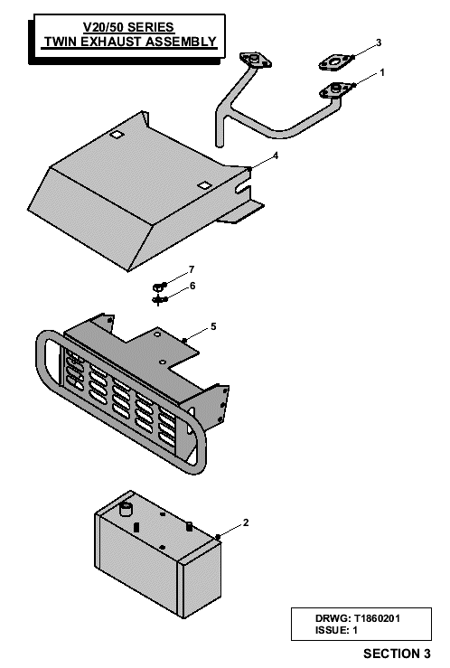 Twin Exhaust Assembly
