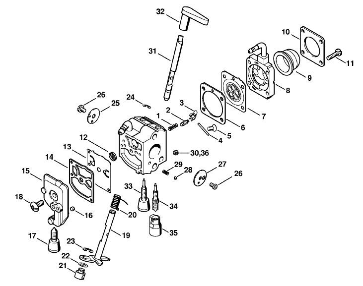 Carburetor C1QS105