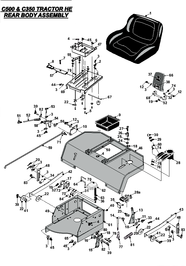 HE Rear Body Assembly